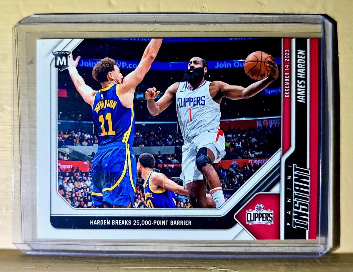 James Harden 2023-24 Panini #171 NBA Basketball Milestone