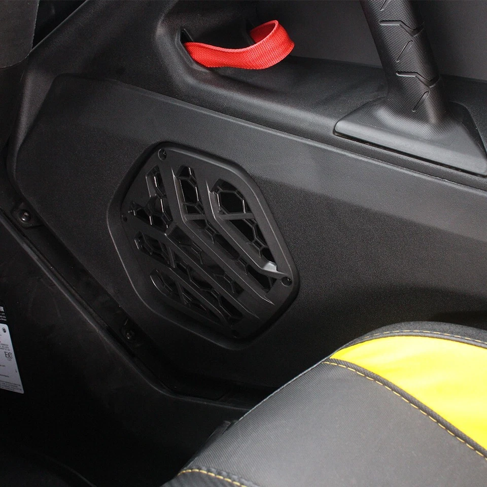 2pcs Door Speaker Pods Panels Compatible with Can-Am Maverick R MAX X RS 2024+ Foto 3 de 4