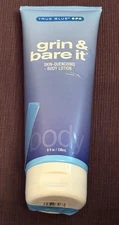 BBW Bath And Body Works True Blue Spa *GRIN & BARE IT Body Lotion* 8oz - RARE!