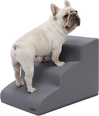 Hundetreppe Katzentreppe aus Schaumstoff rutschfest 3 Stufen Haustieraccessoire