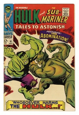 Marvel - TALES TO ASTONISH (1959-68) #91 - Grade 6.0 - Comic Book