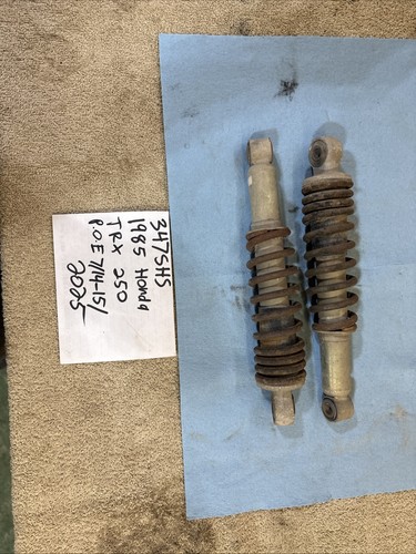 1985 Honda TRX 250 front shocks suspension 347 - Foto 8 di 9