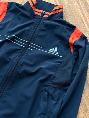 Adidas Vintage Retro Y2K Womens Track Jacket Windbreaker S Blue Excellent Condition