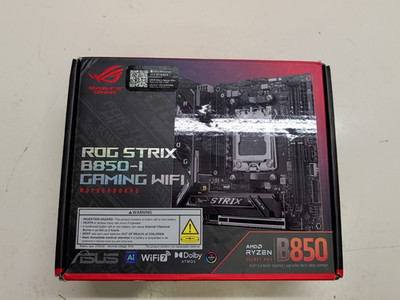 ASUS ROG STRIX B850-I AM5 ITX AMD WIFI7 UNTESTED PARTS/REPAIRS