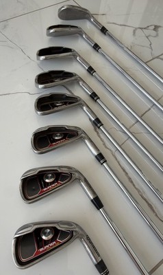 Taylormade Burner Plus Eisen / 4-PW+SW / Regular Flex Burner 85 Schäfte