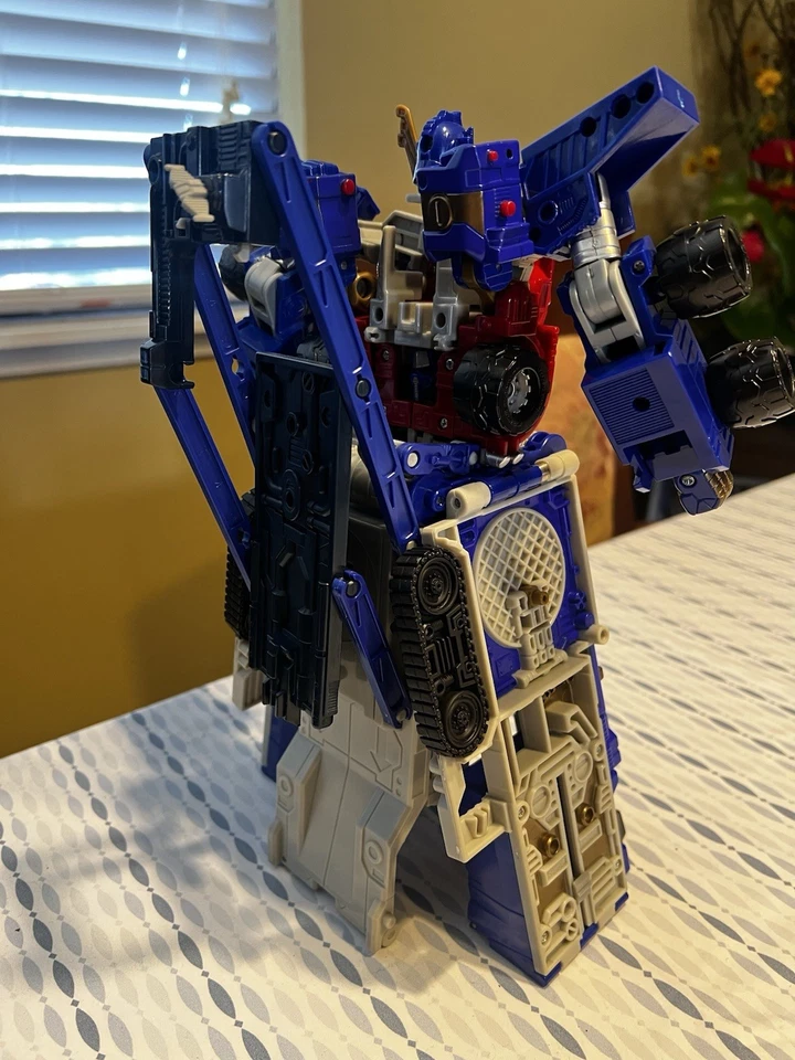 2002 Transformers Armada Super Class Optimus Prime Incomplete Foto 3 de 4