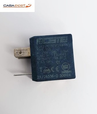 Spule Magnetventil CEME V382VN20PP2NAIX 230V 13.5VATF 140°C Ta 80°C P 6.5 BAR