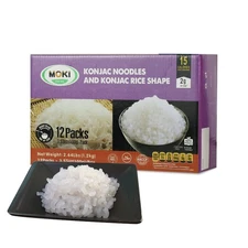 MOKI Shirataki Konjac Rice,Low Calorie Keto Rice, Gluten Free, Plant Based, L...