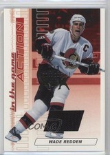 2003-04 ITG Action Game-Used Jerseys Ruby Fall Expo 1/1 Wade Redden #M-68 2a8