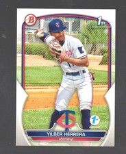 Yilber Herrera 2023 Bowman 1st Edition #BPPF-86 Minnesota Twins