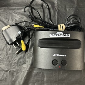 AtGames Sega Genesis Classic Game Mini Console 80 Built-in Games Complete TESTED