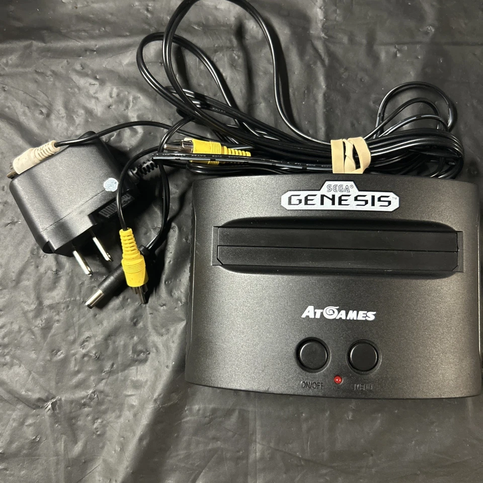 AtGames Sega Genesis Classic Game Mini Console 80 Built-in Games Complete TESTED - Image 2 of 4