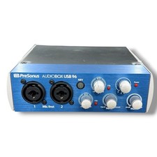 PRESONUS AUDIOBOX USB 96 2x2 Bus-powered Audio 2.0 Recording Interface
