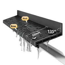 Rainproof Water Blocking Strip for Sliding Sash For Window Windproof Sealing