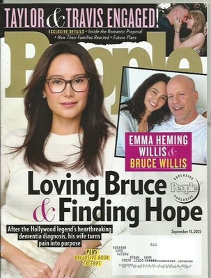 People Magazine Sept 15, 2025   Emma Heming Willis: Loving Bruce & Finding Hope