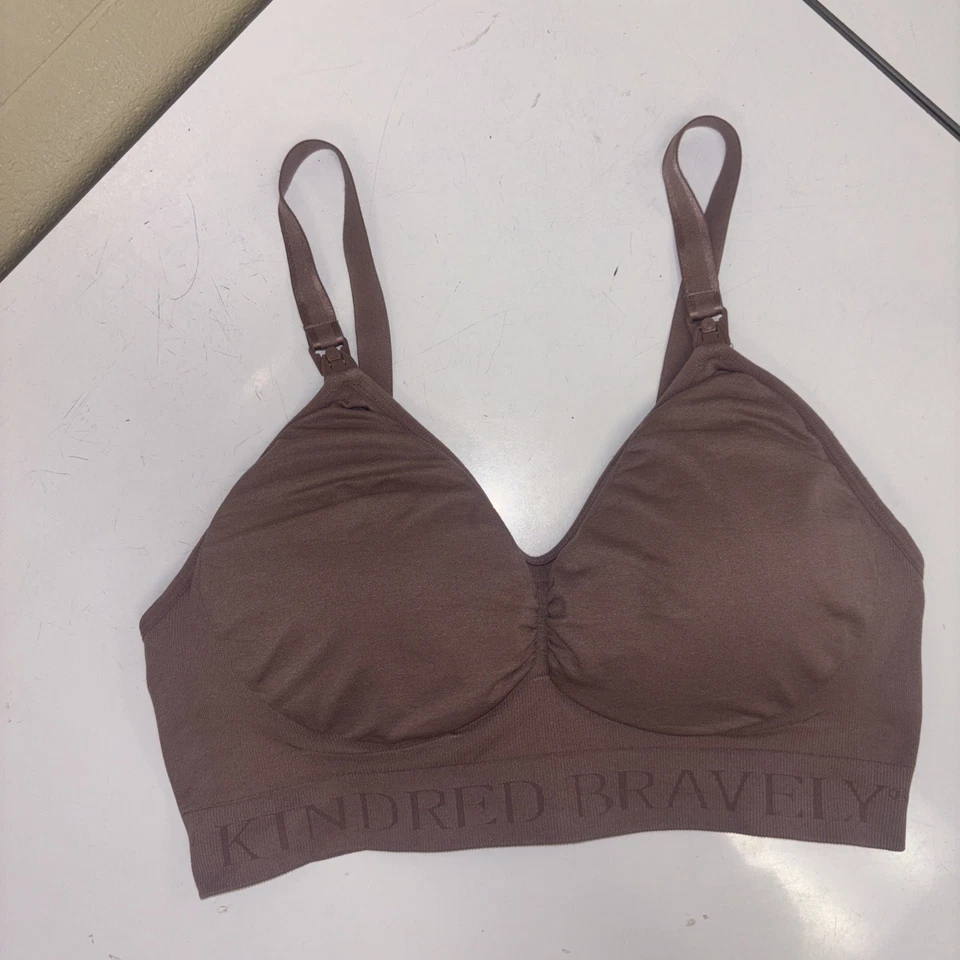 Kindred Bravely Sublime Maternity & Nursing Bra Twilight Mauve Size Large - Image 3 of 4