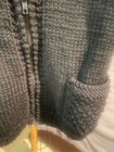 toddler sweater @ 3-4T fine Italian wool, cable knit, zipper and pocket — photo 5