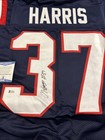 Damien Harris Autographed Signed XL Custom Patriots Jersey-Beckett — photo 3