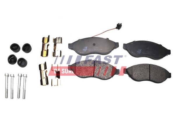 Bremsbelagsatz Scheibenbremse Fast FT29130HD FüR Fiat Ducato Bus 100 Multijet 3-image