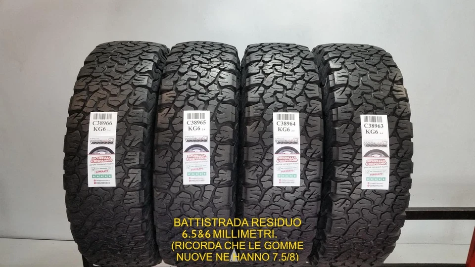 Bereifung Gebraucht 4 Jahreszeiten 245/75R17 121S BFGoodrich Bis Terrain Tã K02 - Bild 1 von 1