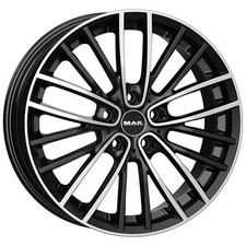 ALUFELGE MAK CHELSEA FUR MINI COOPER S - C 6.5X16 5X112 BLACK MIRROR 2IH