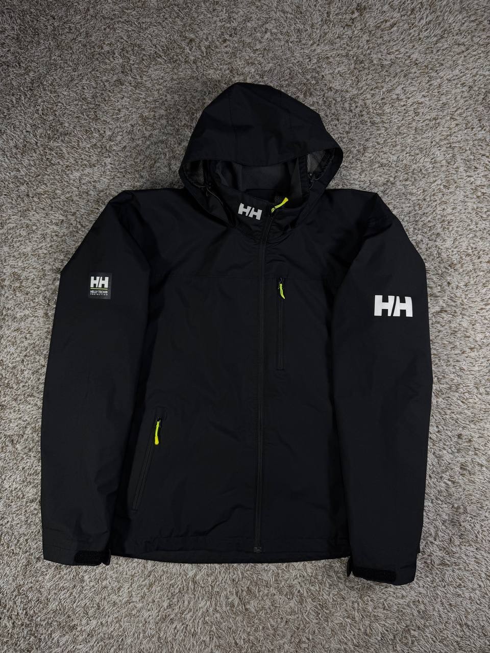Helly Hansen Crew Hooded Midlayer Waterproof Rain… - image 4