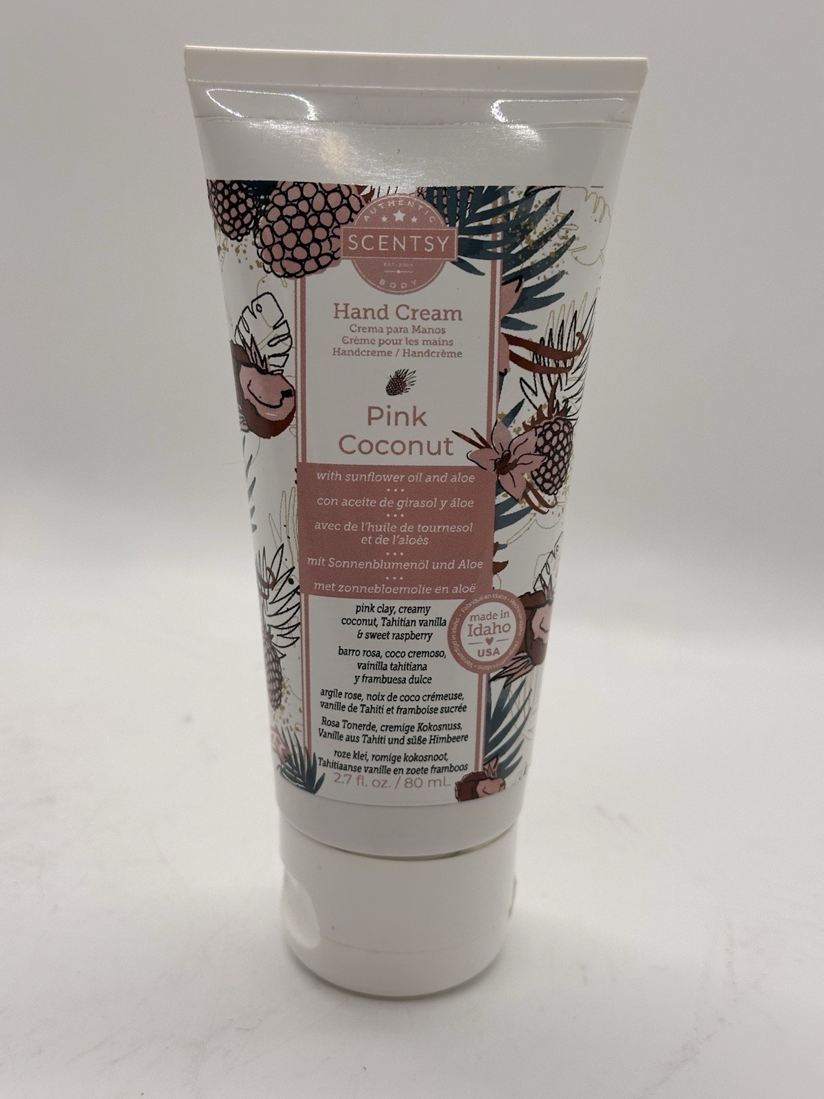 2.7oz New Sealed Sunflower Oil Aloe Lotion
