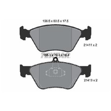 Satz Bremsbeläge Bremsklötze vorne für Opel Vectra A J89 | 24188767