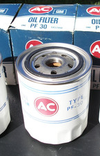 Nos Ac Pf30 1959-1973 Oil Filter Pontiac Tri-power Gto Olds 442 Cadillac 6437994