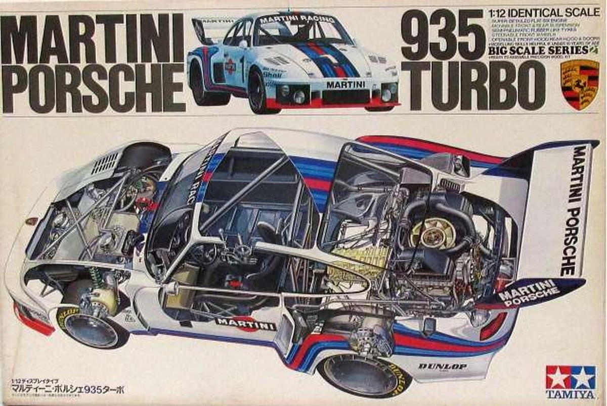 Tamiya Porsche 935 Turbo Ogatamiya/1/12 Martini | eBay