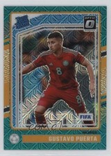 2024-25 Donruss FIFA Optic Rated Rookie Teal Mojo Prizm 39/49 Gustavo Puerta 1o2