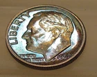 1962 Gem  Proof Dime 90% Silver Outstanding   Toning  #503 ~ 13