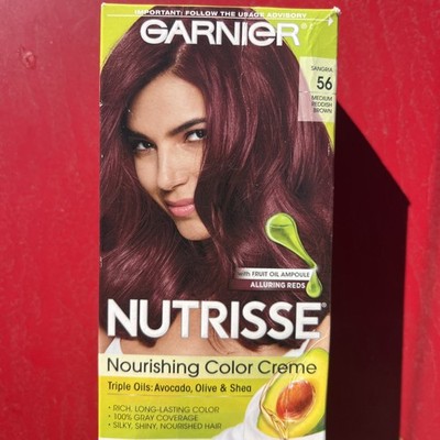 Garnier Nutrisse Nourishing Hair Color Creme #56 Medium Reddish Brown 1 Pack