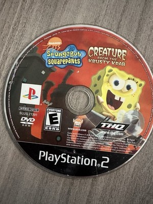 SpongeBob Creature from the Krusty Krab (Sony PlayStation 2) Disc Only