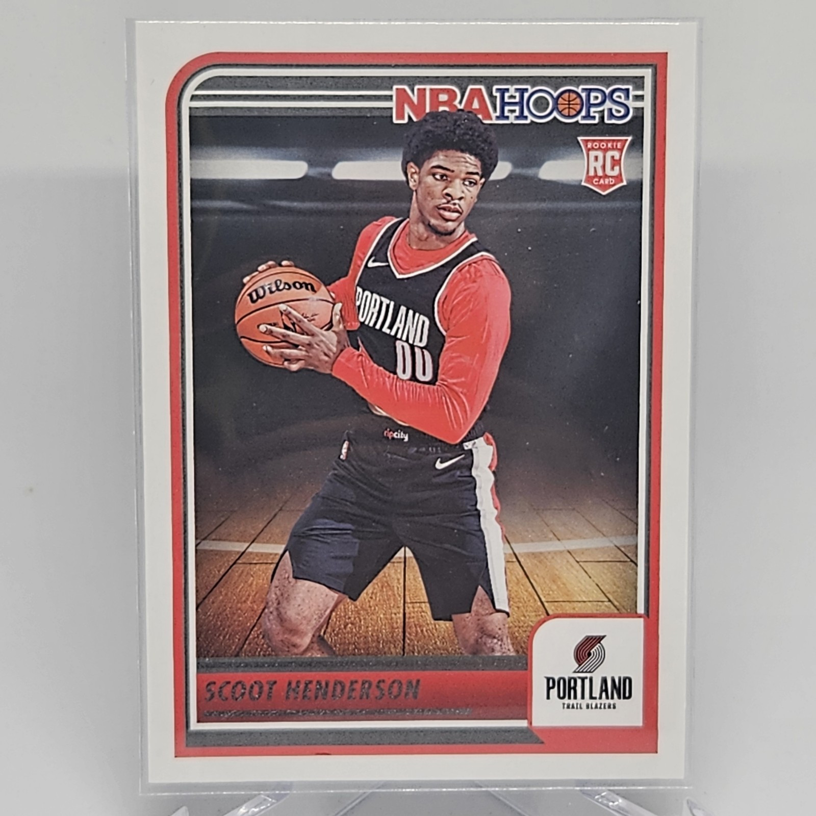 2023-24 Panini NBA Hoops - Rookies #232 Scoot Henderson (RC) Blazers