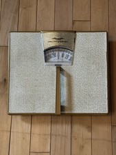 Vintage Continental Scale Corp. Health-O-Meter Bathroom Scale Vinyl Handle Works