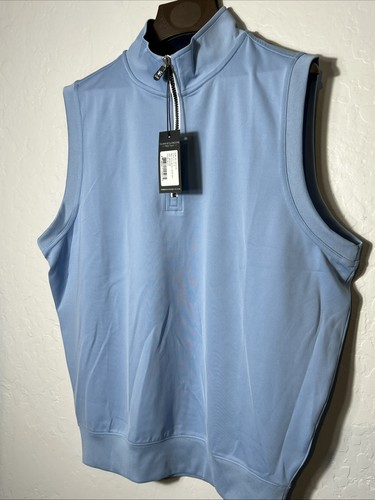 NWT Fairway & Greene Tech 1/4 Zip Performance Stretch Golf Vest Men’s Medium ✅ - Picture 2 of 9
