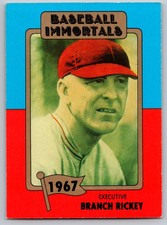 1980-87 SSPC HOF #105 Branch Rickey