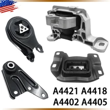 4pcs Engine Motor & Transmission Mount for Mazda 3 2010 L4 2.0L DOHC Auto Trans