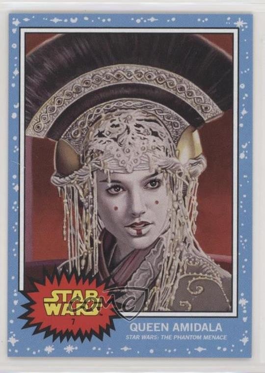 2019 Topps Star Wars Living Set /2038 Padme Amidala Queen Amidala #7 1j8