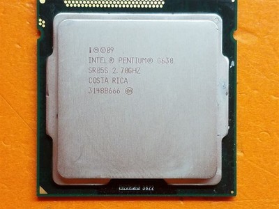       CPU Processor Intel Pentium G630 Dual Core SR05S 2.7GHz