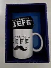 10 oz Coffee Mug  El Jefe The Boss Spanish Mu...