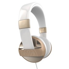   iFrogz Carbide Wired Over Ear Headphones Gold White IFCARH-GD0 0848467032239