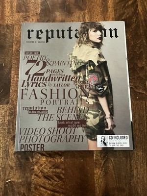 Taylor Swift Reputation Magazine Volume 2 No Poster or CD