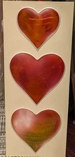 VINTAGE 1980 Sandylion Magicals Oilie Liquid RARE HEARTS Stickers *FAST SHIP*