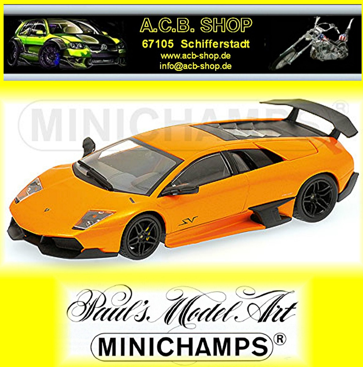 1/43 ランボルギーニ ムルシエラゴ LP670-4 SV 2009 Make Up Co., Ltd. / Lamborghini Murcilago LP670-4 Super