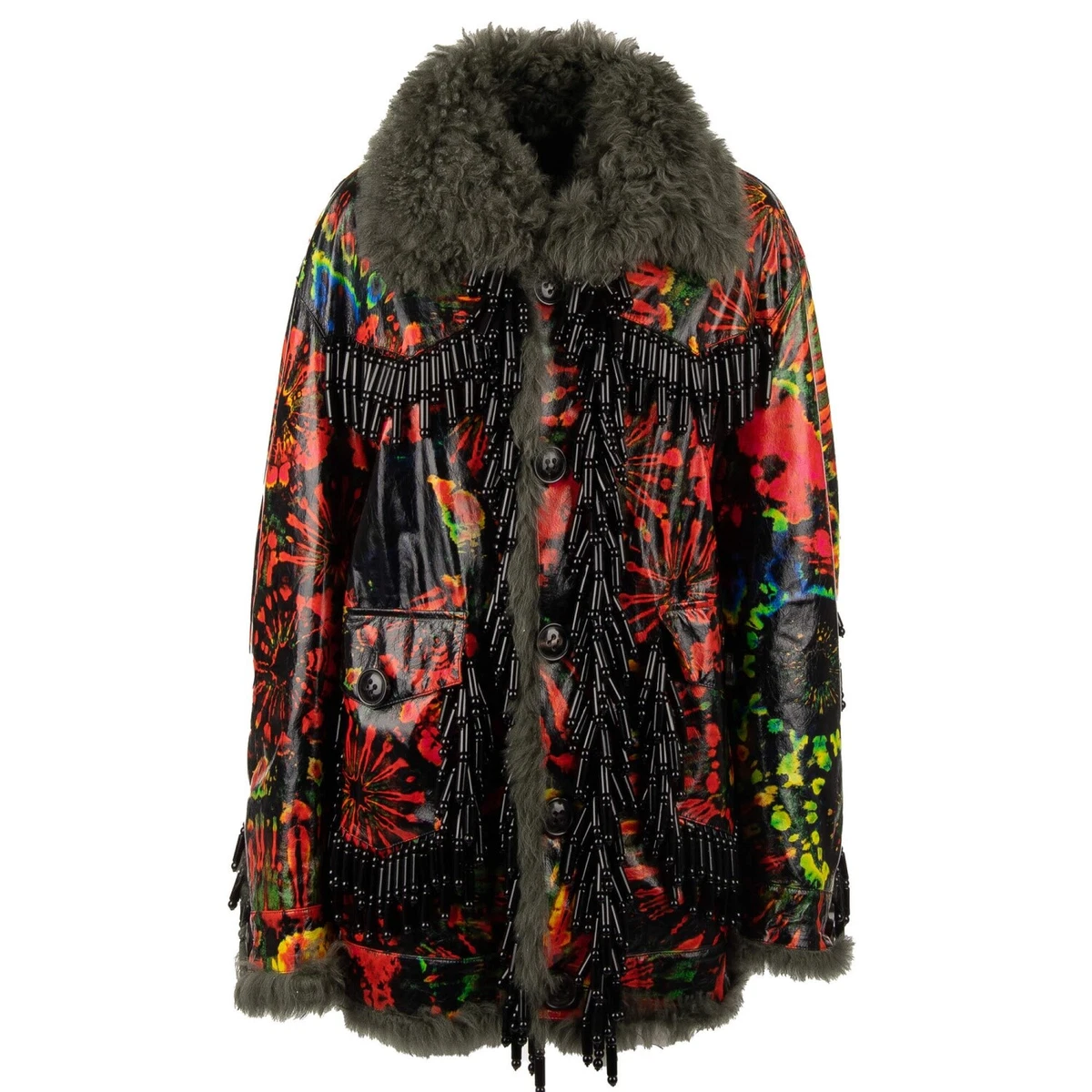 Dsquared coat with clearance fur