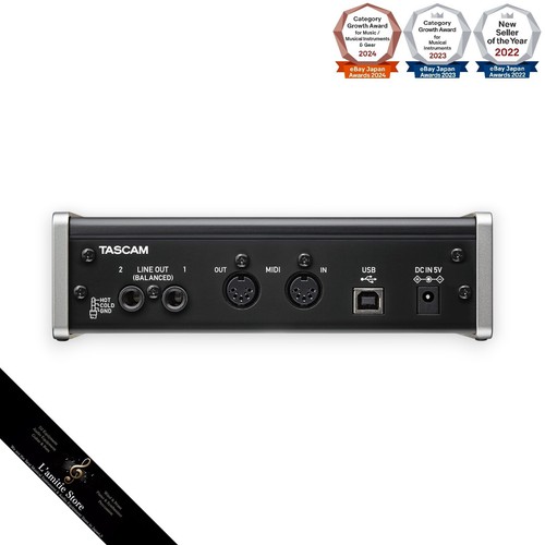 TASCAM US-2x2 2-In 2-Out Two Channel USB Audio MIDI Recording Interface NEW JP - Picture 5 of 7