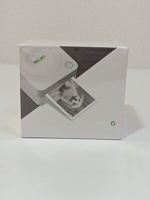 Nelko Mini Tragbarer Bluetooth Labeldrucker PM 230 1000mAh 230dpi -Schwarz_0.5_5