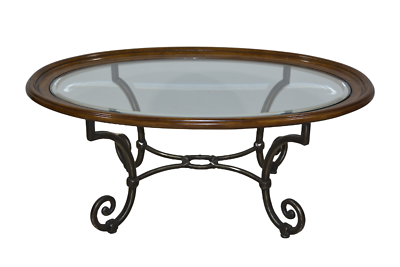 Ethan Allen Collector's Classics Oval Coffee Table Tuscany #13